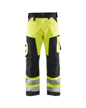 BLAKLADER VISOKO VIDNE HLAČE NA PAS HIVIS RUMENE/ČRNE