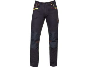 ARDON®CREATRON DELOVNE HLAČE - ČRNE