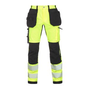BOSAFETY®TENSION DELOVNE HLAČE - rumeno črne