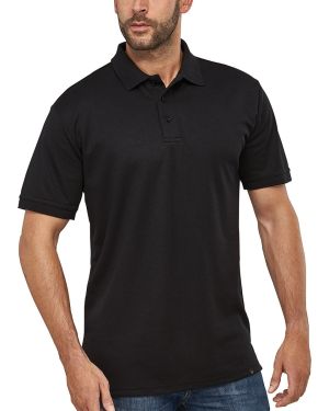 FLASH - TEHNIČNA HITROSUŠEČA MOŠKA POLO MAJICA - črna