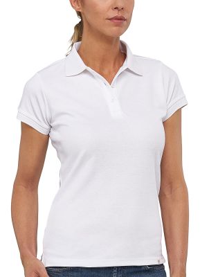 FLASH - TEHNIČNA HITROSUŠEČA ŽENSKA POLO MAJICA - bela