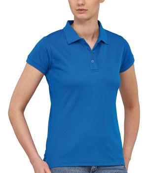FLASH - TEHNIČNA HITROSUŠEČA ŽENSKA POLO MAJICA - royal modra