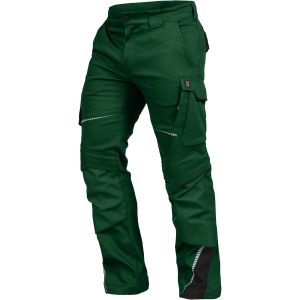 LEIB WACHTER FLEX LINE STRETCH DELOVNE HLAČE, ZELENO-ČRNE
