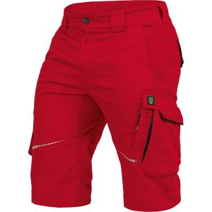LEIB WACHTER FLEX LINE STRETCH KRATKE HLAČE, RDEČE-ČRNE