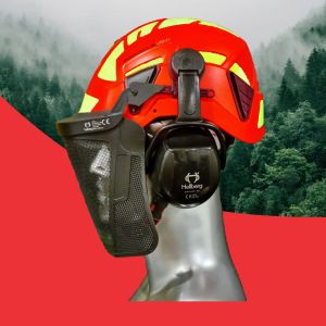 GOZDARSKA ČELADA ZERO VIKO RDEČA