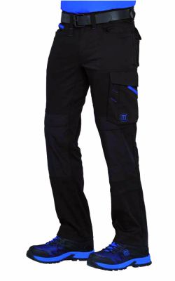 PRONEON DELOVNE HLAČE - črno modra - UNISEX
