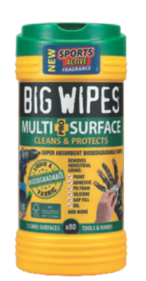 ČISTILNI VLAŽNI ROBČKI BIG WIPES MULTI SURFACE 80 ROBČKOV 