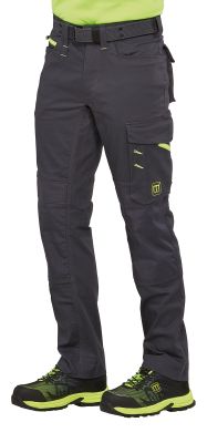PRONEON DELOVNE HLAČE - sivo zelene - UNISEX
