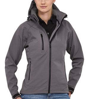 SAFARI - ŽENSKA DVOBARVNA TEHNIČNA SOFTSHELL JAKNA 8000/5007