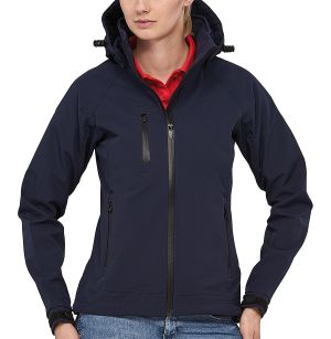 SAFARI - ŽENSKA DVOBARVNA TEHNIČNA SOFTSHELL JAKNA 8000/5006