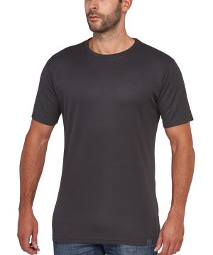 SLASH - TEHNIČNA HITROSUŠEČA UNISEX KRATKA MAJICA - temno siva