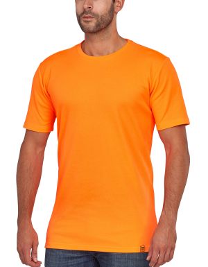 SLASH - TEHNIČNA HITROSUŠEČA UNISEX KRATKA MAJICA - oranžna