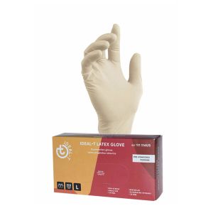 IDEAL-T, ROKAVICE IZ LATEKSA ZA ENKRATNO UPORABO, BELE
