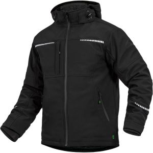 LEIB WACHTER CASUAL LINE ZIMSKI SOFTSHELL, ČRNA