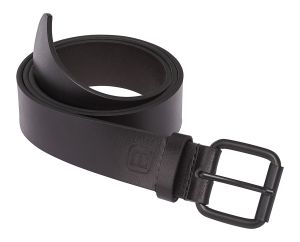 MACSEIS USNJEN DELOVNI PAS ČRN - gladko usnje