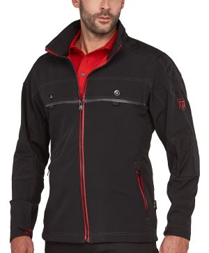 PRONEON DELOVNA JAKNA - črno rdeča - UNISEX