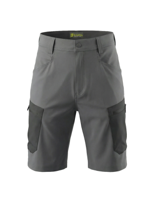BOSAFETY®CARGO STRETCH KRATKE HLAČE, SIVE