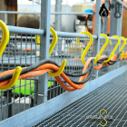 CABLESAFE® VARNOSTNA KLJUKA 9 INCH RUMENA EXTREME, CS-9-Y-FR-UV