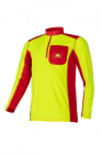 GOZDARSKA TEHNIČNA MAJICA DOLG ROKAV Rumeno - rdeča