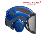 GOZDARSKA ČELADA PROTOS INTEGRAL FOREST F39 modra/siva