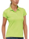 FLASH - TEHNIČNA HITROSUŠEČA ŽENSKA POLO MAJICA - fluo zelena
