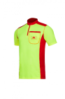 GOZDARSKA TEHNIČNA T-SHIRT MAJICA RUMENO - RDEČA