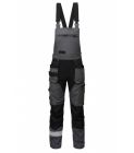 BOSAFETY®MASHUP PLUS HLAČE Z OPRSNIKOM - SIVE