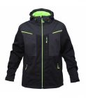 BOSAFETY®ROXET SOFTSHELL JAKNA - ČRNA