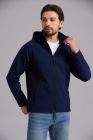 MINMAX HIKE LIGHT DVOSLOJNA SOFTSHELL JAKNA S SNEMLJIVO KAPO, MOŠKA - NAVY MODRA
