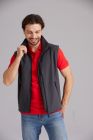 MINMAX HIKE ACTIVE 2-SLOJNI SOFTSHELL BREZROKAVNIK, MOŠKI - SIVA