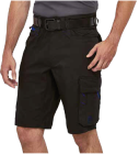 PRONEON KRATKE HLAČE - črno modre - UNISEX